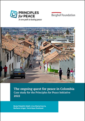 Case Study of the Colombia peace process