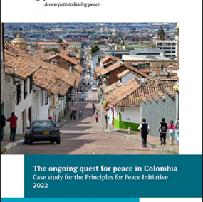 Case Study of the Colombia peace process