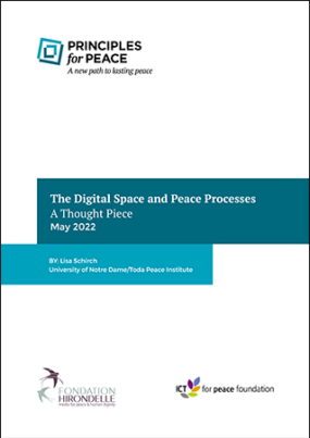 The Digital Space and Peace Processes – A Thought Piece
