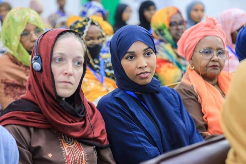 Somalia Launch meeting focus on 3 women