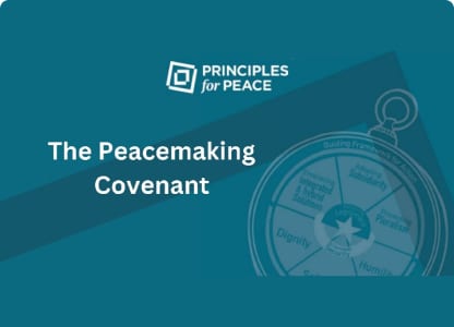 The Peacemaking Covenant article - principle for peace