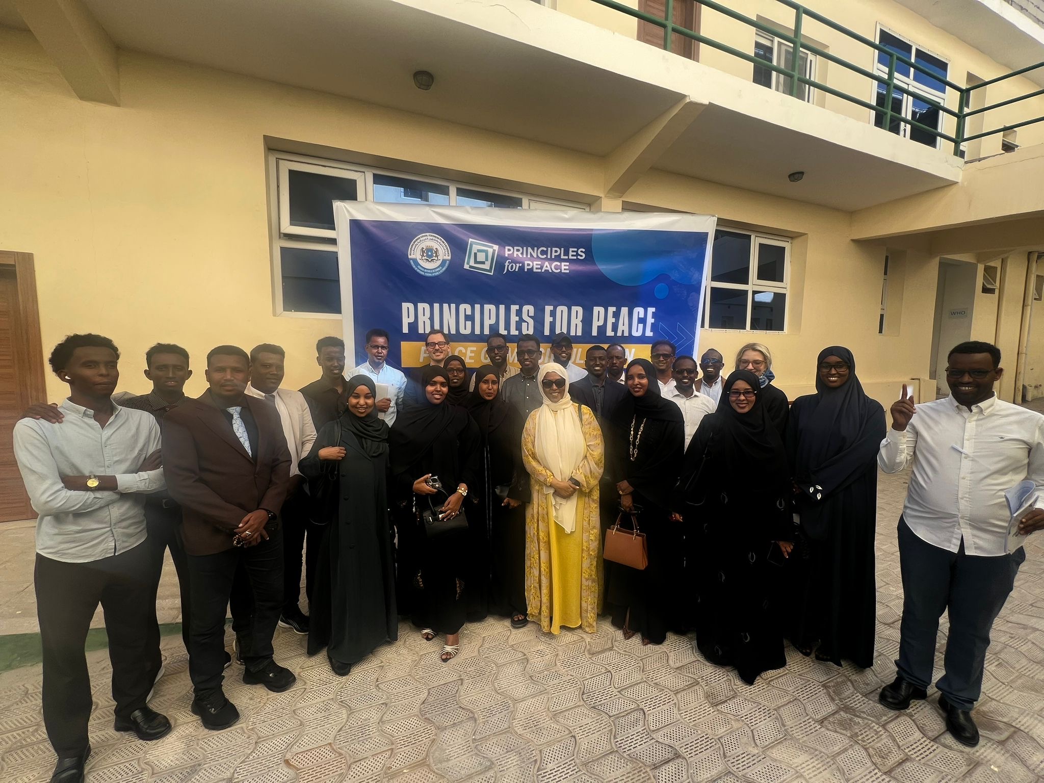 Participants at the Second Peace Game Simulation, Mogadishu, April 2026