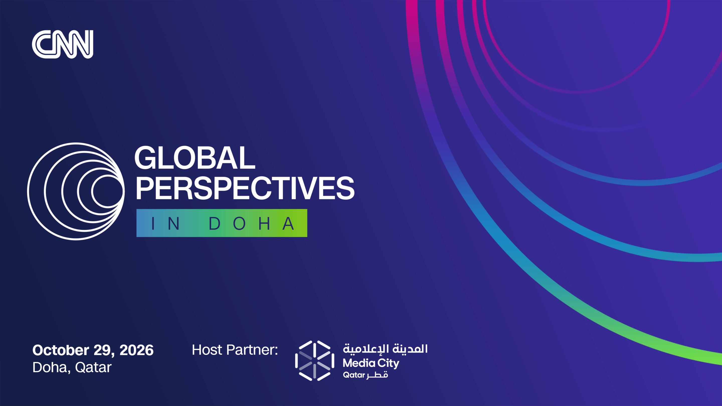 CNN Global Perspective in Doha - banner